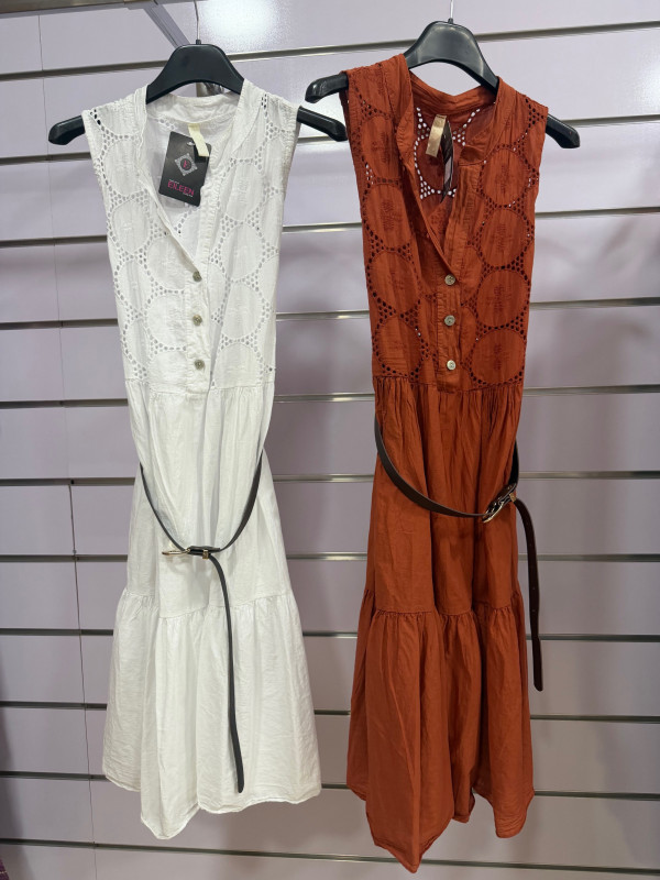 VESTIDO CAYETANA (INCLUYE CINTURÓN)