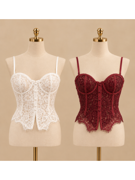 TOP CORSEL ENCAJES