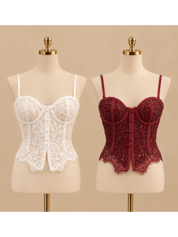 TOP CORSEL ENCAJES