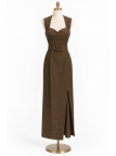 VESTIDO MARRÓN MARTA