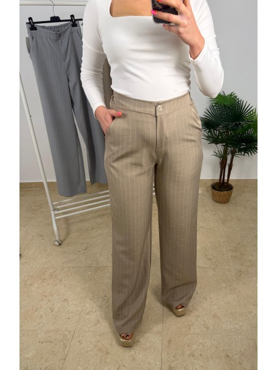 PANTALÓN PINZAS RAYAS