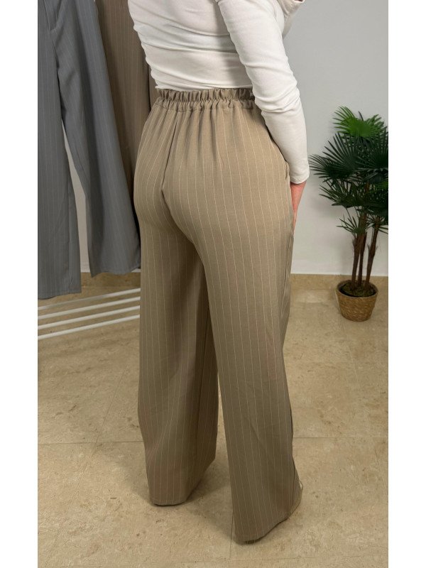 PANTALÓN PINZAS RAYAS