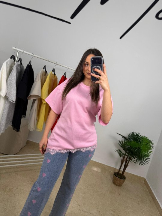 CHALECO ASIMÉTRICO ENCAJES