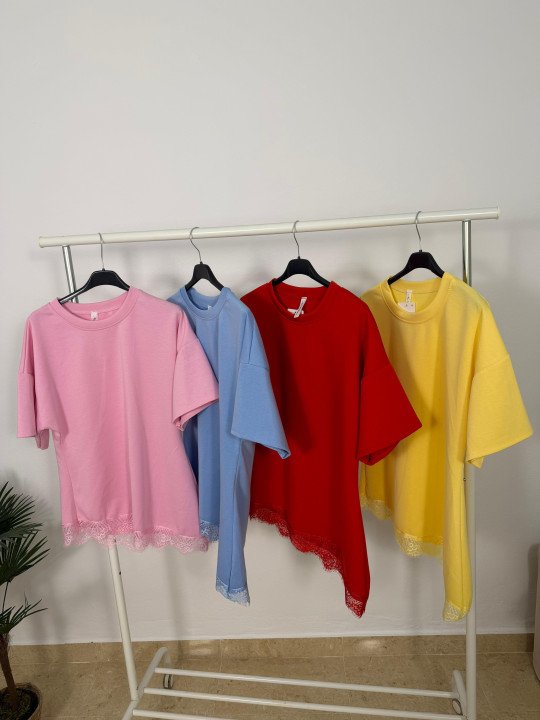 CHALECO ASIMÉTRICO ENCAJES