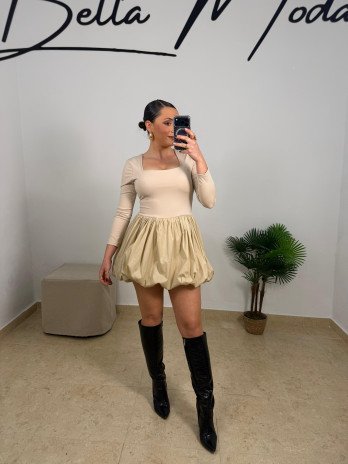 VESTIDO GLOBO (LLEVA PANTALÓN DEBAJO)