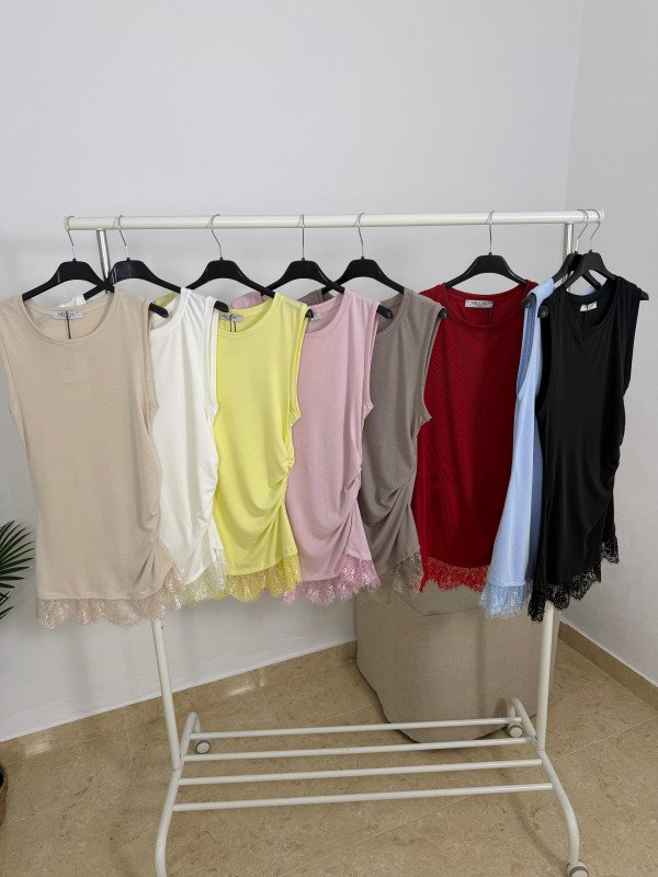 CHALECO SARA ENCAJES