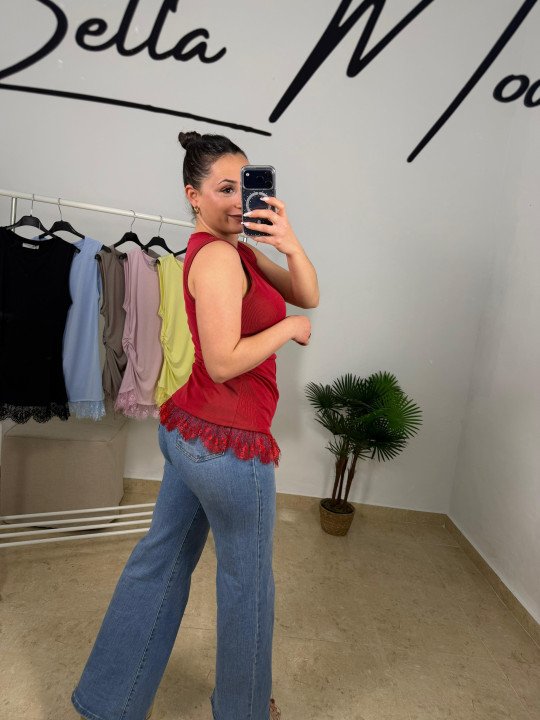 CHALECO SARA ENCAJES