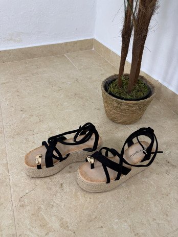 SANDALIAS NEGRAS