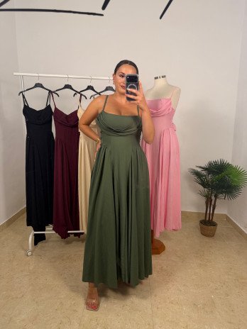 VESTIDO (LLEVA CASCOS)
